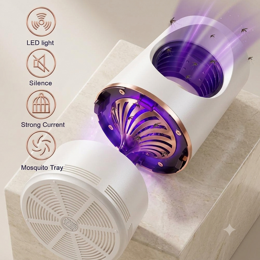Electronic Mosquito Killer UV LED Trap Lamp – USB Rechargeable Insect & Mosquito Catcher
