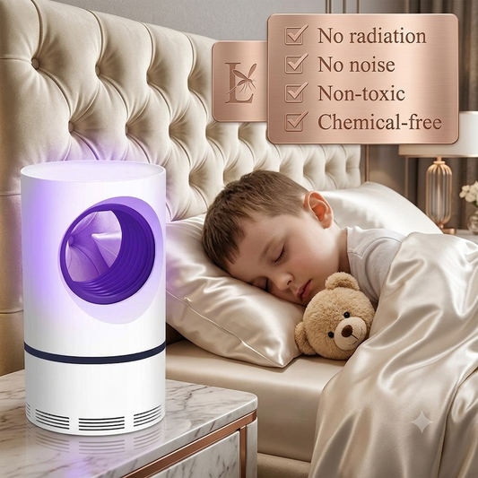 Electronic Mosquito Killer UV LED Trap Lamp – USB Rechargeable Insect & Mosquito Catcher