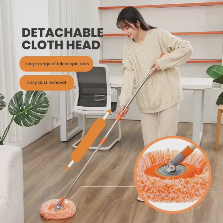 360° Rotating Microfiber Floor Mop – Ultimate Home Cleaning Companion