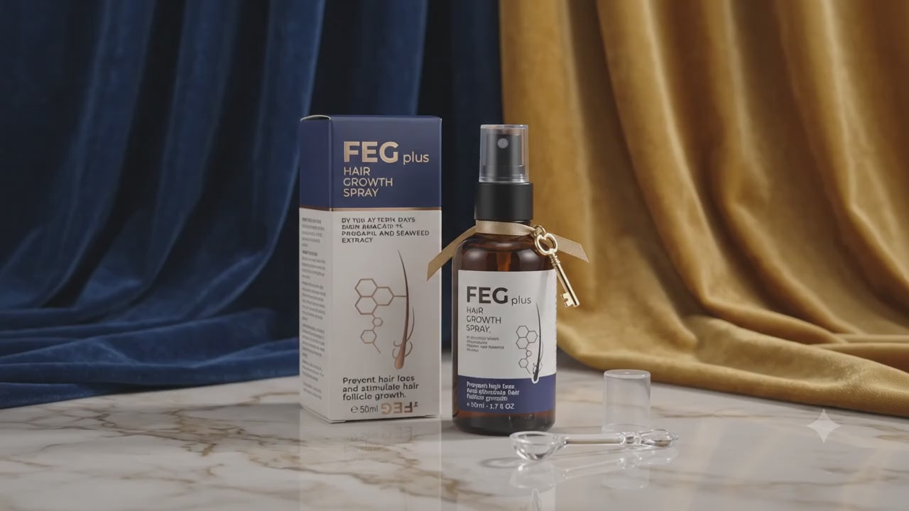 FEG Plus Hair Growth Spray 60ml – Anti Hair Fall & Fast Hair Regrowth Treatment